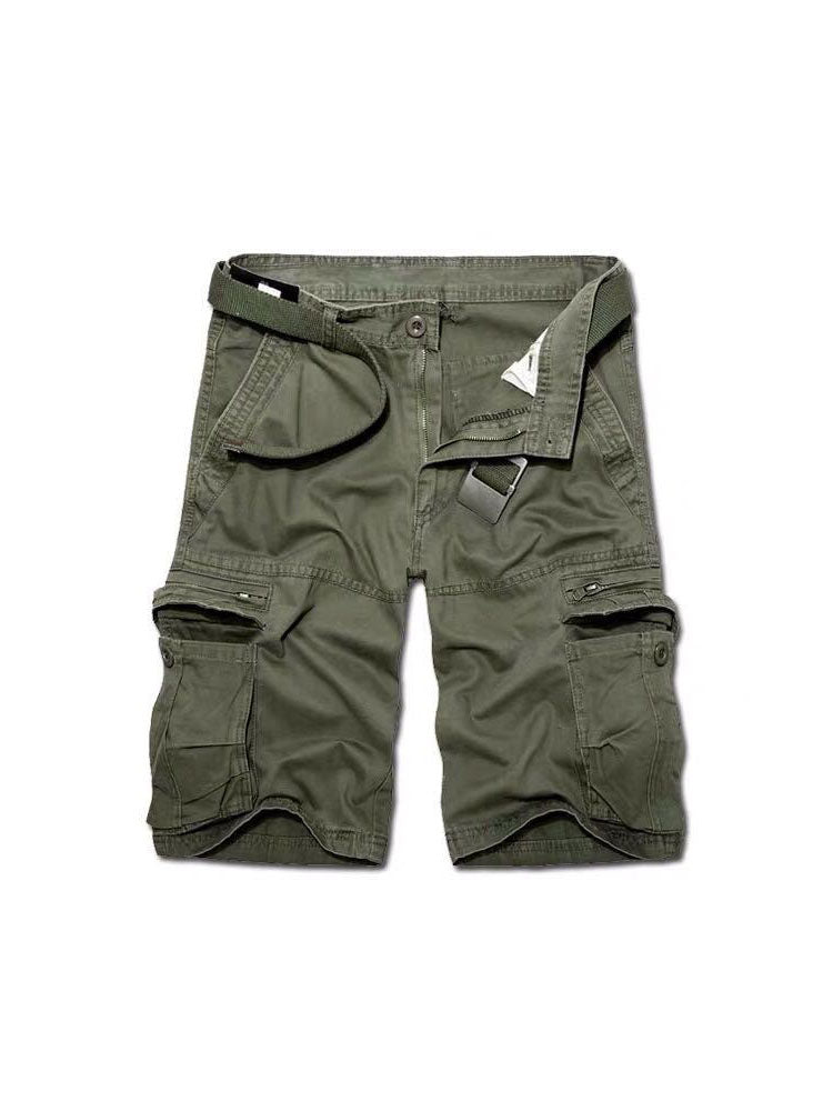 Pantalones cortos cargo de entrenamiento para exteriores para hombre