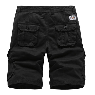 Shorts cargo sueltos para hombre con 6 bolsillos