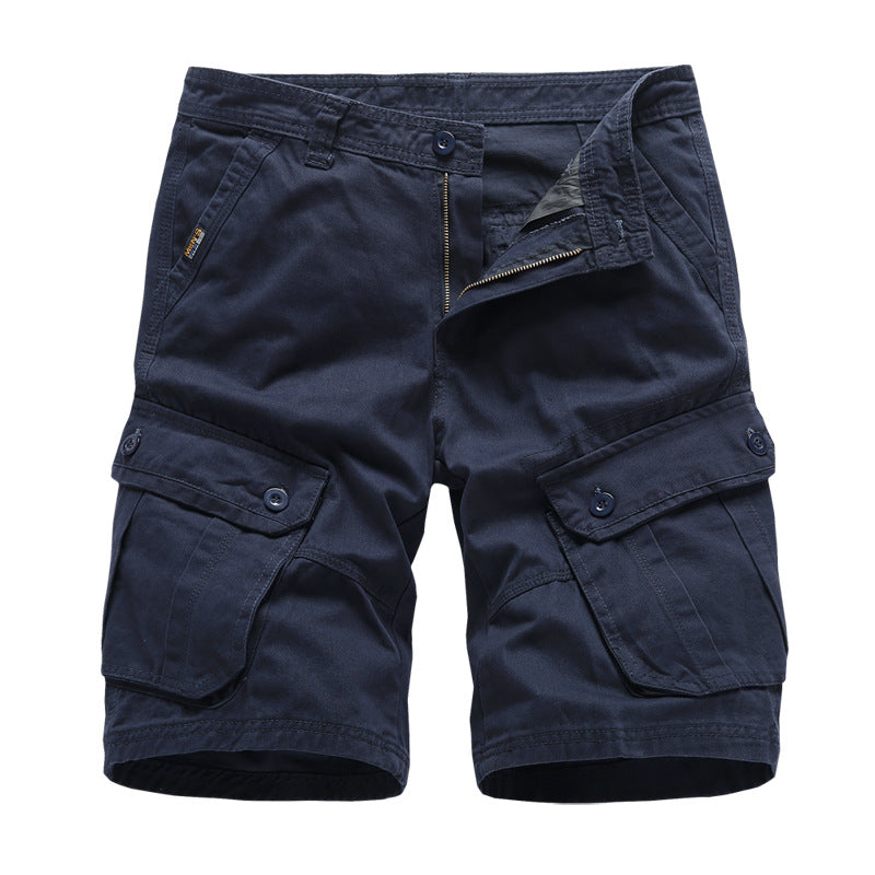 Short cargo ample pour homme avec 6 poches