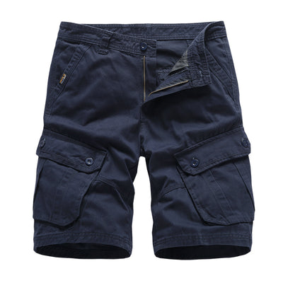 Shorts cargo sueltos para hombre con 6 bolsillos