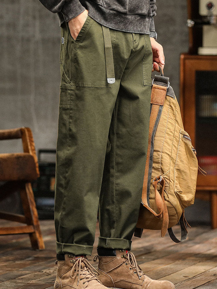 Men's Vintage-Inspired Casual Utility Pants – Madepants