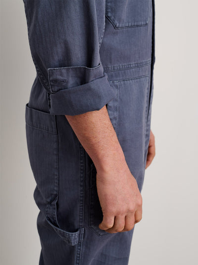 Combinaison zippée coupe slim pour homme