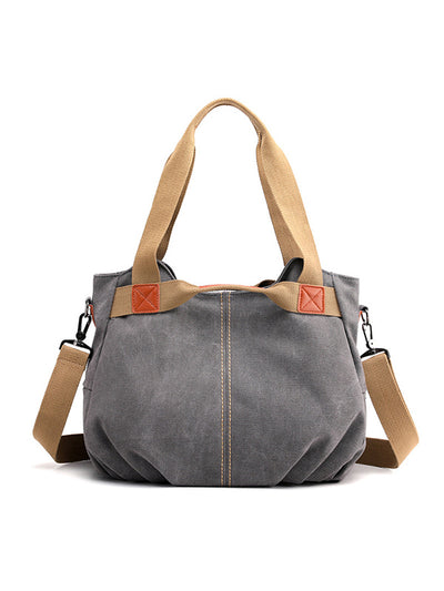 Convertible Washed Canvas Bag
