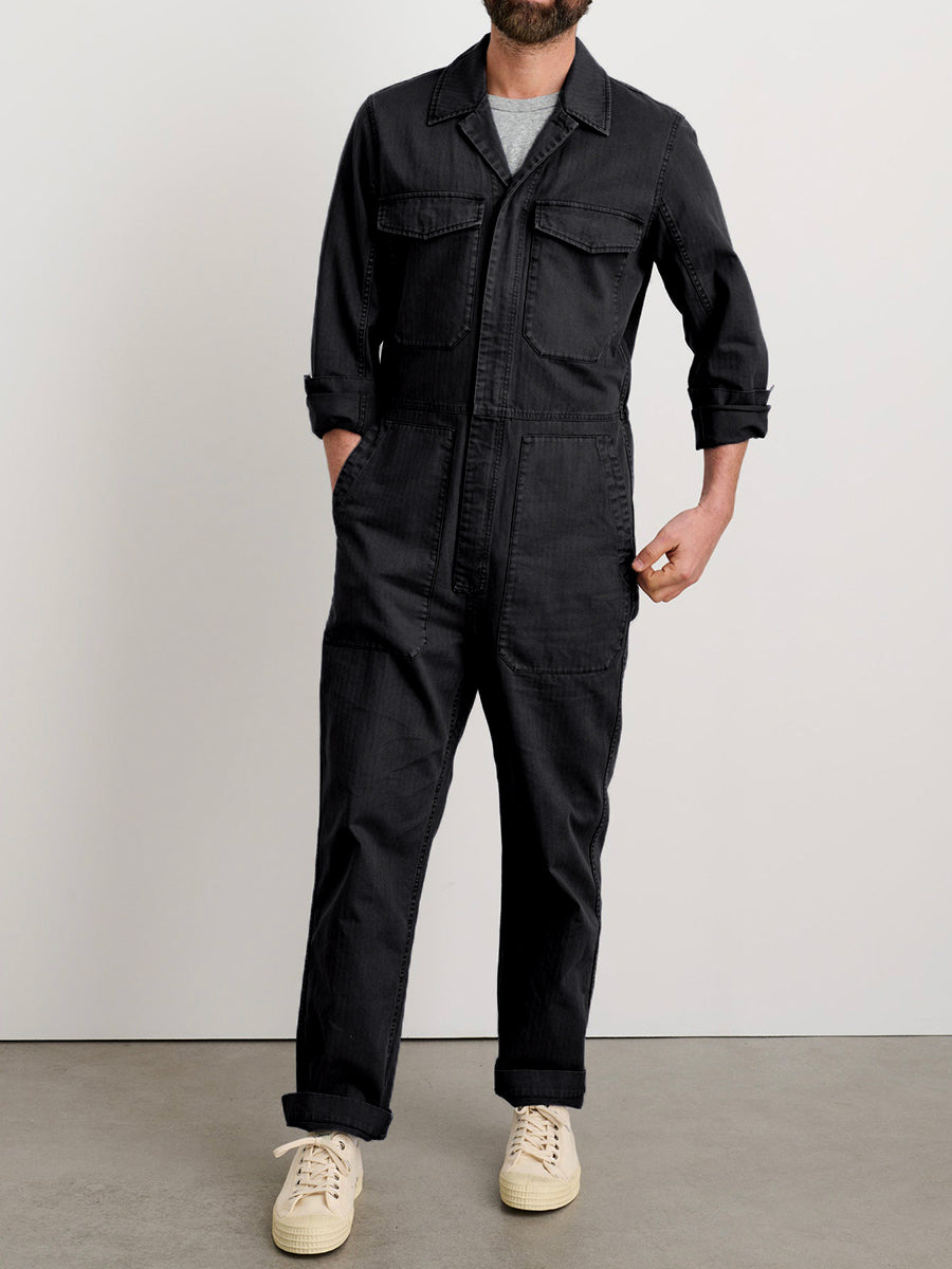 Men's Slim Fit Zip Jumpsuit – Madepants