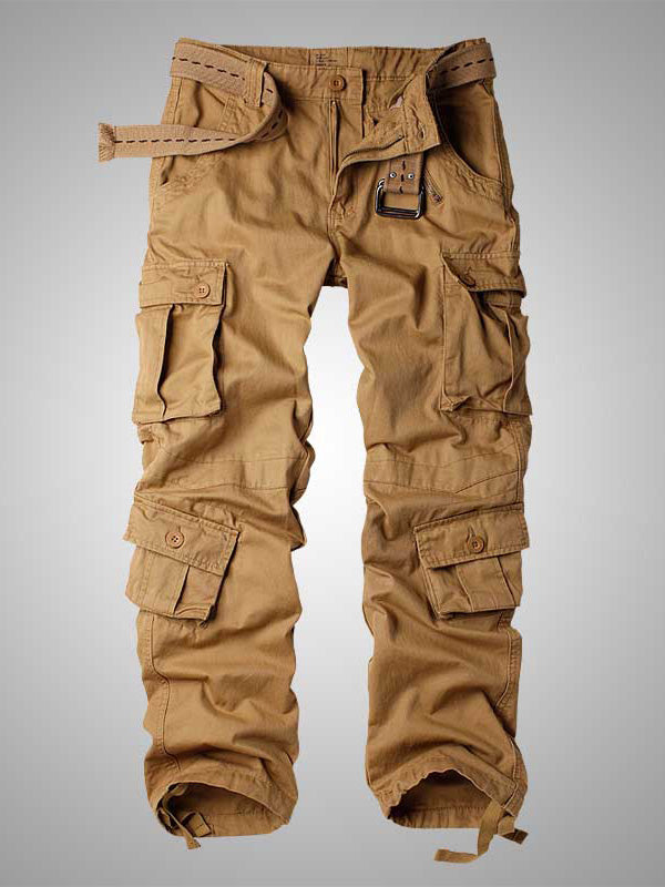 Pantalones holgados militares 8 bolsillos Pantalones cargo