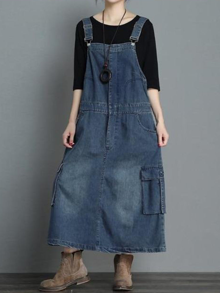 overall dress not denim Shiny by Nature
