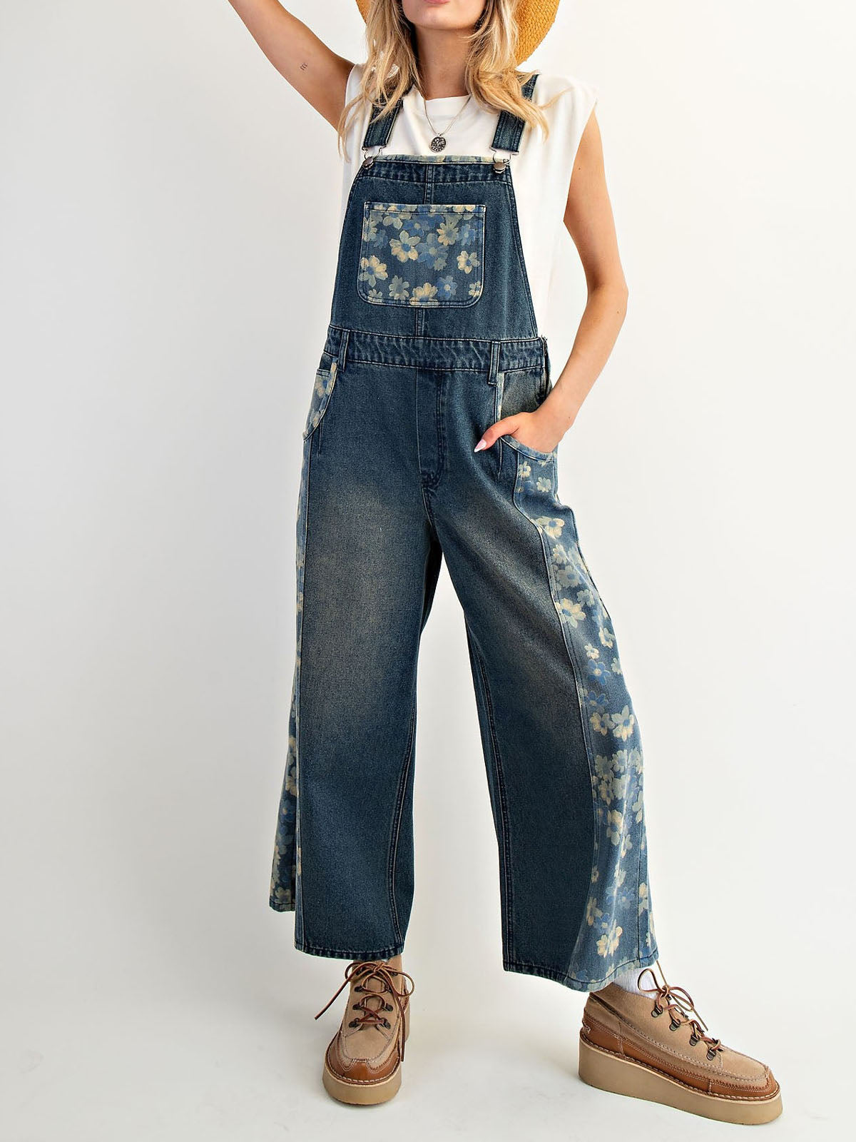 Flower Denim Overalls – Madepants