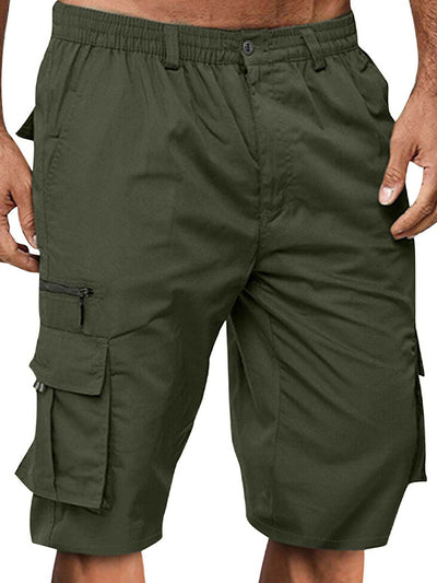 Men's Casual Multi-Pocket Cargo Shorts