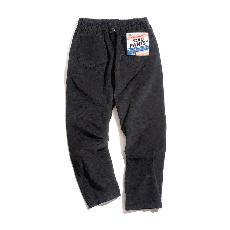 Men's Corduroy Wide Leg Trousers