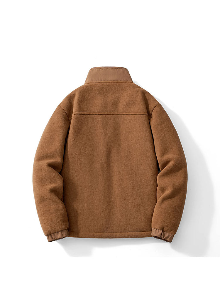 Men's Sherpa Lined Fleece Jacket