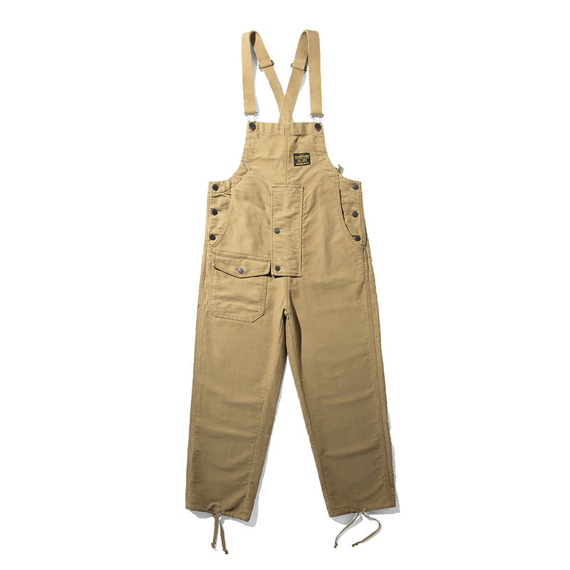 Unisex Moleskin Overalls with Cinch Cord – Madepants
