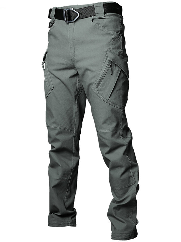 Pantalon tactique d'extérieur à jambes droites et à poches multiples