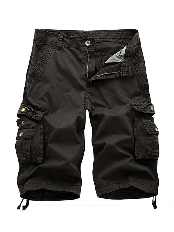 Big Pockets Twill Bermuda Cargo Shorts – Madepants