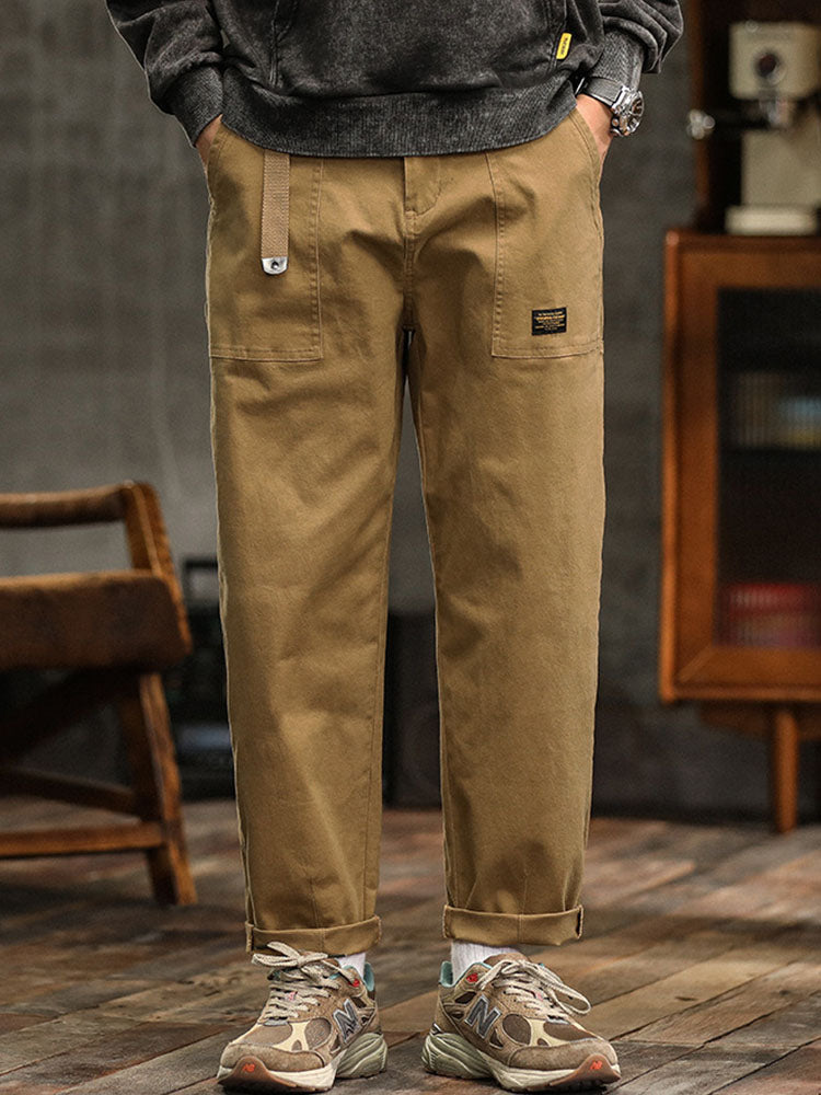 Men's Vintage-Inspired Casual Utility Pants – Madepants