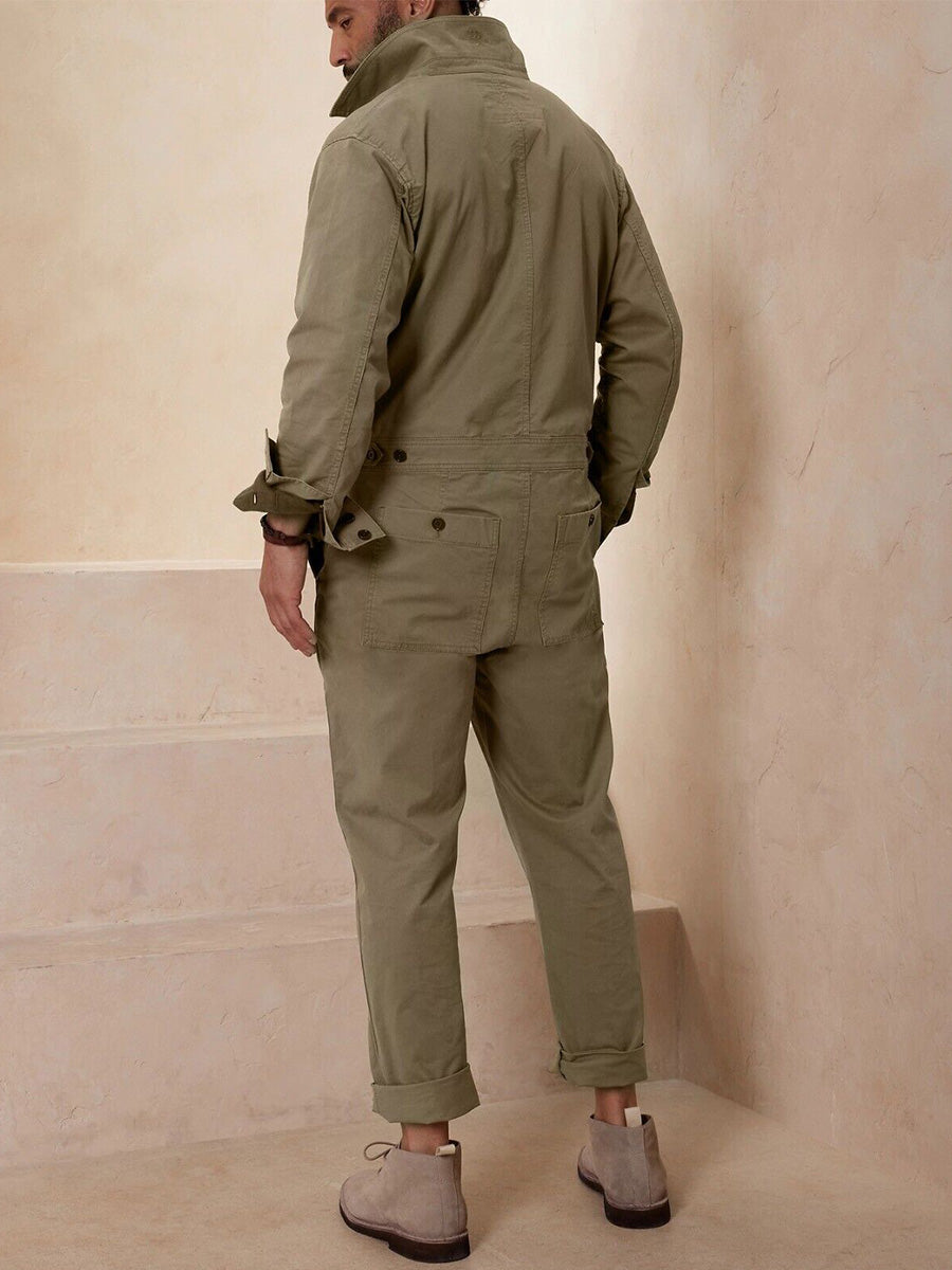 Men's WWll-Inspired Relaxed Fit Flight Jumpsuit – Madepants