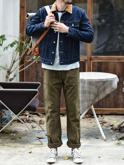 Men's Straight Casual Pants Inspired by OG-107 Fatigue Pants – Madepants