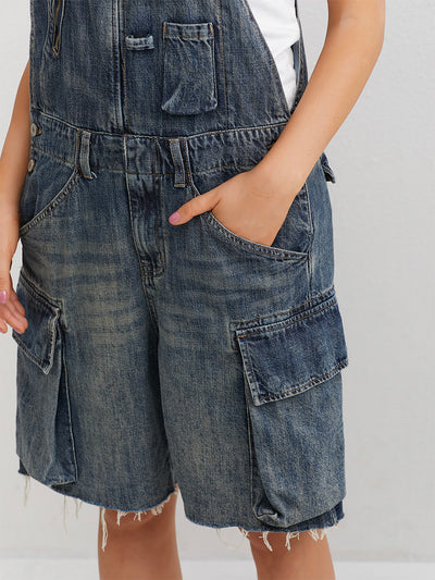 Short salopette Claire
