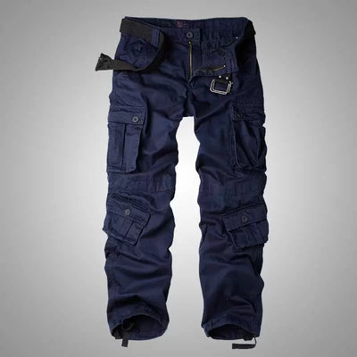 Pantalones holgados militares 8 bolsillos Pantalones cargo