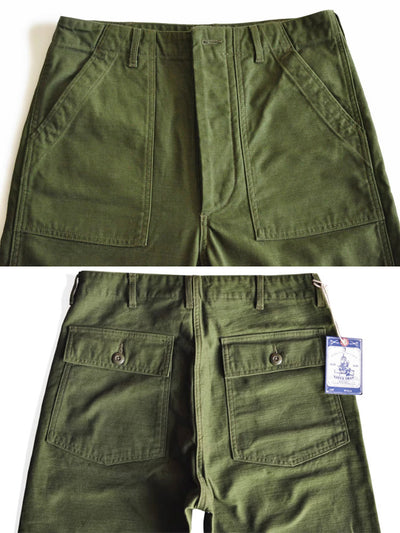 US Military Olive Green 107 Straight Pants