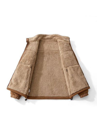 Men's Sherpa Lined Fleece Jacket