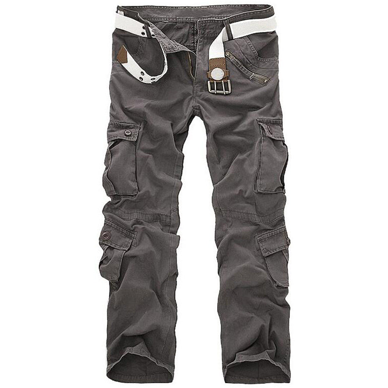 Pantalones holgados militares 8 bolsillos Pantalones cargo