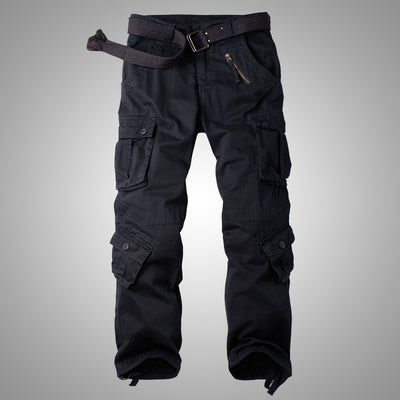 Pantalones holgados militares 8 bolsillos Pantalones cargo