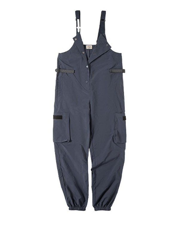 Salopette cargo ample et imperméable pour femme