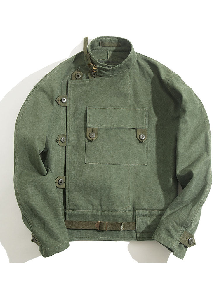 Chaqueta inspirada en la motocicleta sueca
