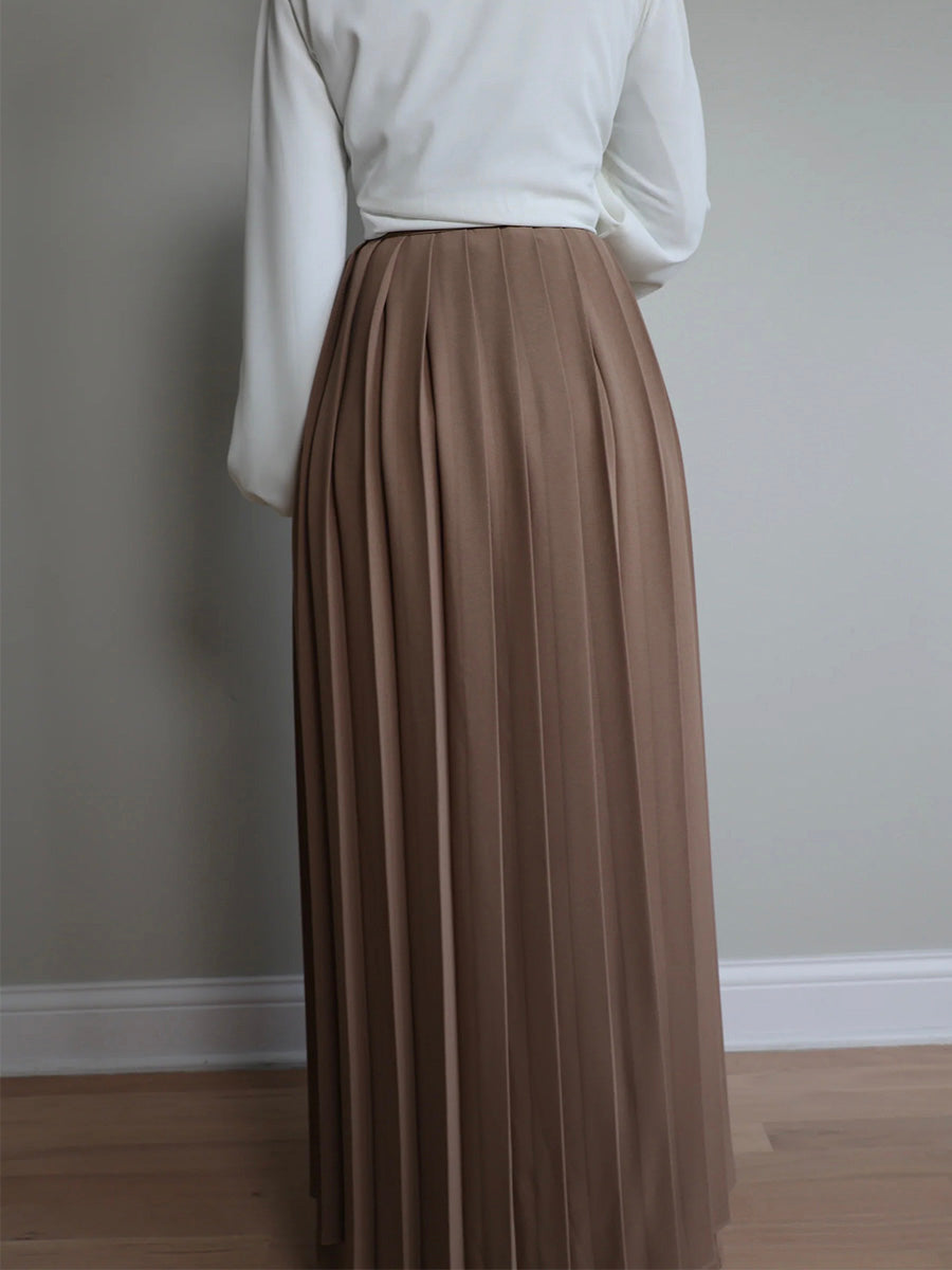 Lovely Pleated Overskirt Pants Set – Madepants