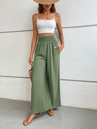 Women's High Waisted Wide Leg Pants