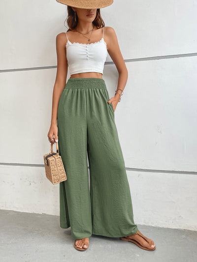 Women's High Waisted Wide Leg Pants