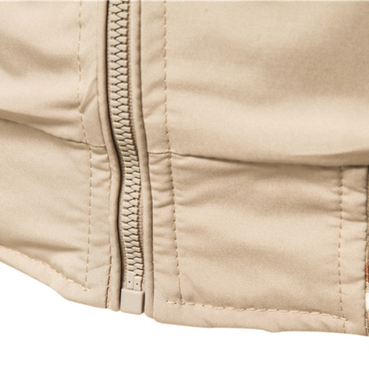 Veste coupe-vent décontractée pour homme