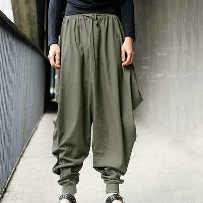 Pantalon sarouel ample d'inspiration vintage pour homme