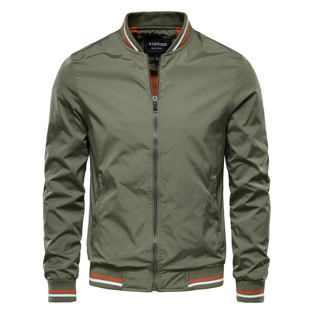 Chaqueta casual a prueba de viento para hombre