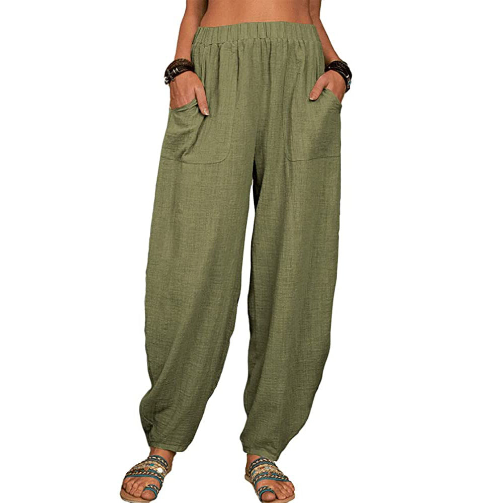 Relaxed Harem Trousers