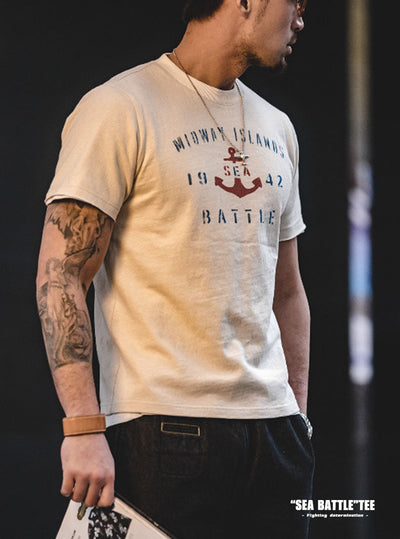 Men's Nautical Anchor Graphic Tee
