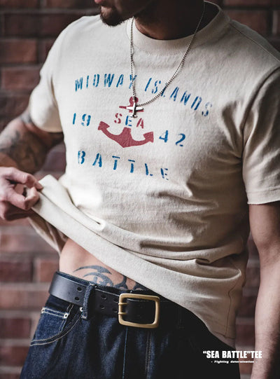 Men's Nautical Anchor Graphic Tee