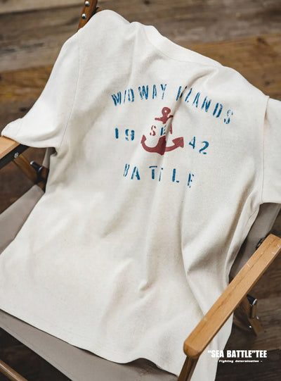 Men's Nautical Anchor Graphic Tee