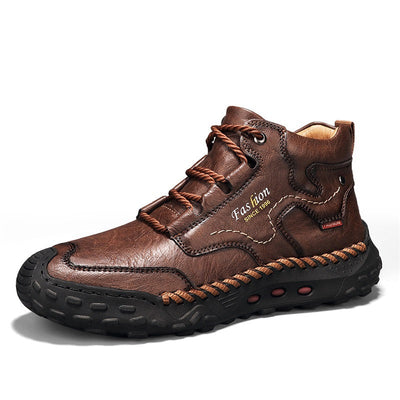 Men's Outdoor Leather Ankle Boots