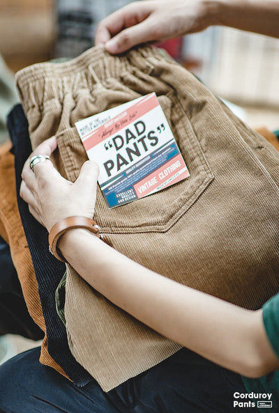 Men's Corduroy Wide Leg Trousers