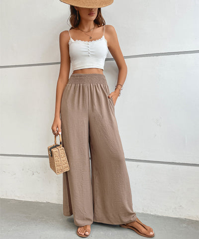 Women's High Waisted Wide Leg Pants