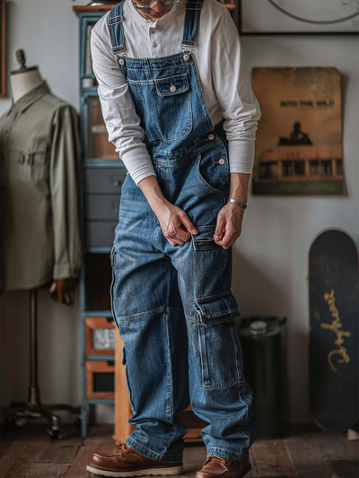 Carpenter Denim Overalls