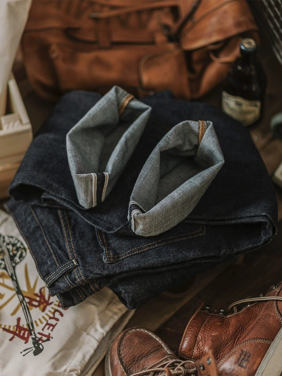 14oz Indigo Selvedge Denim Jeans – Madepants