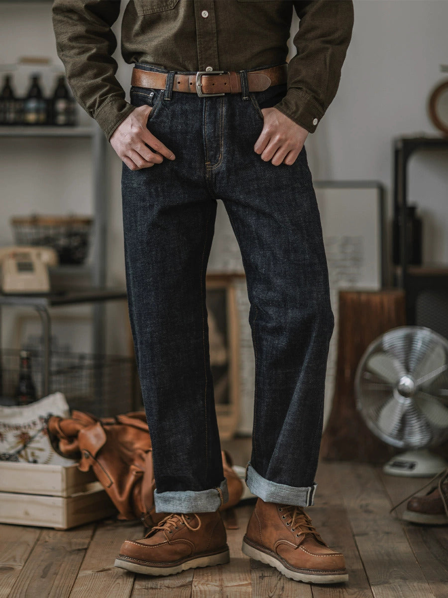 14oz Indigo Selvedge Denim Jeans – Madepants