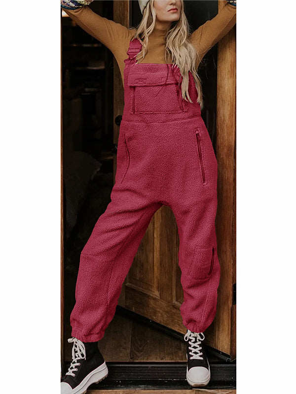 Lilano, fleece fleece overall met voet, 100% wol (kbT), Blauw Lilano, fleece fleece overall met voet, 100% wol (kbT), Blauw
