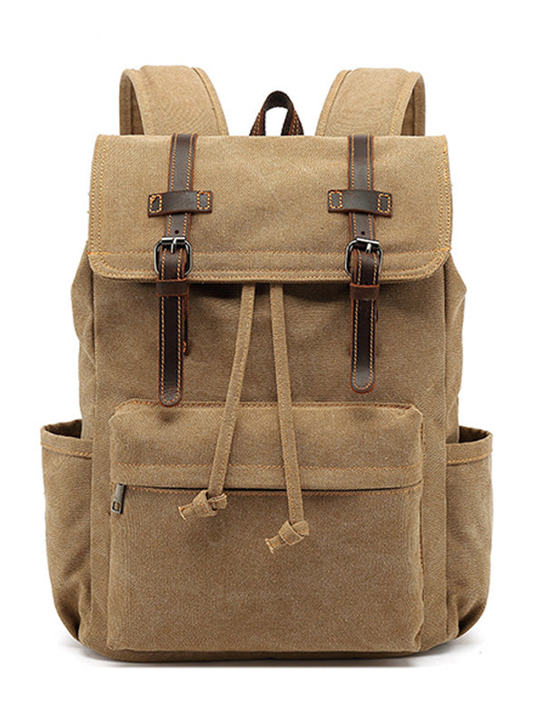 Casual Outdoor Travel Bag Canvas Backpack