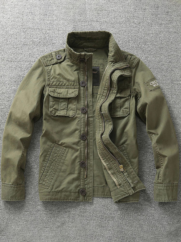 Veste de travail de style militaire