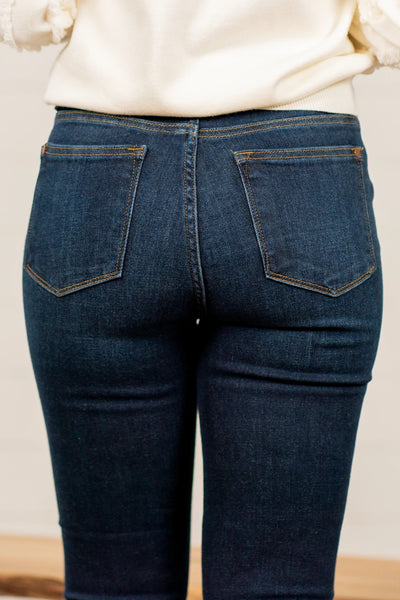 Jean skinny taille haute ultra extensible