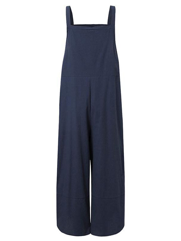 Combinaison boutonnée décontractée pour femme