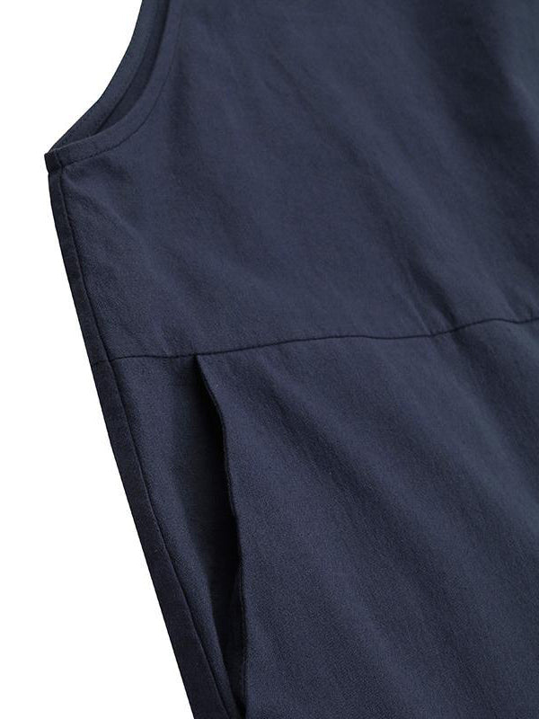 Combinaison boutonnée décontractée pour femme